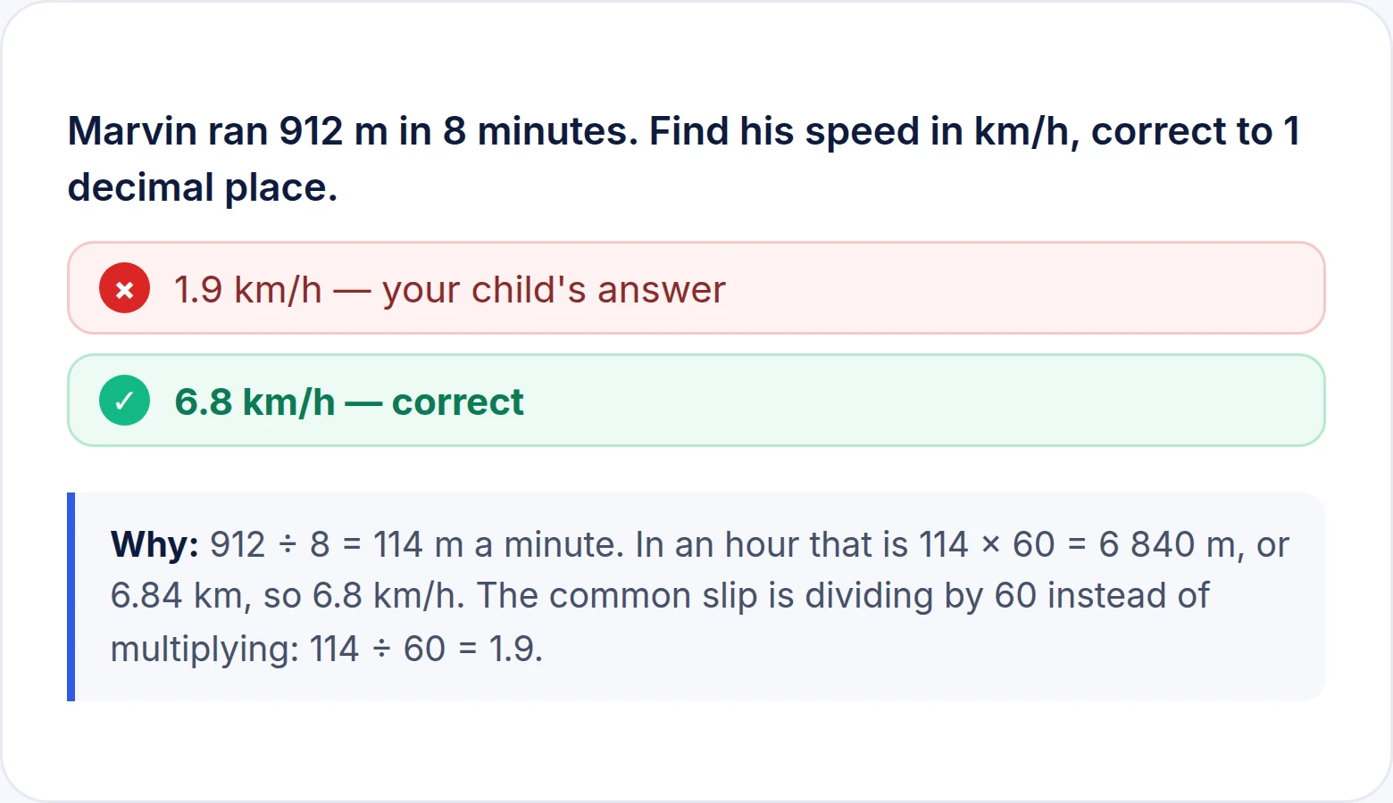 A worked guide for every question