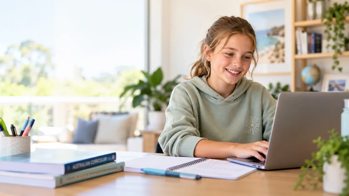 A student sitting a practice test on a laptop